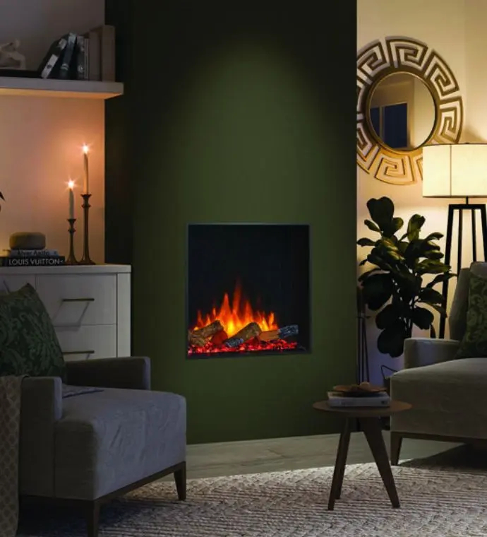 Inset Electric Media Wall Fires