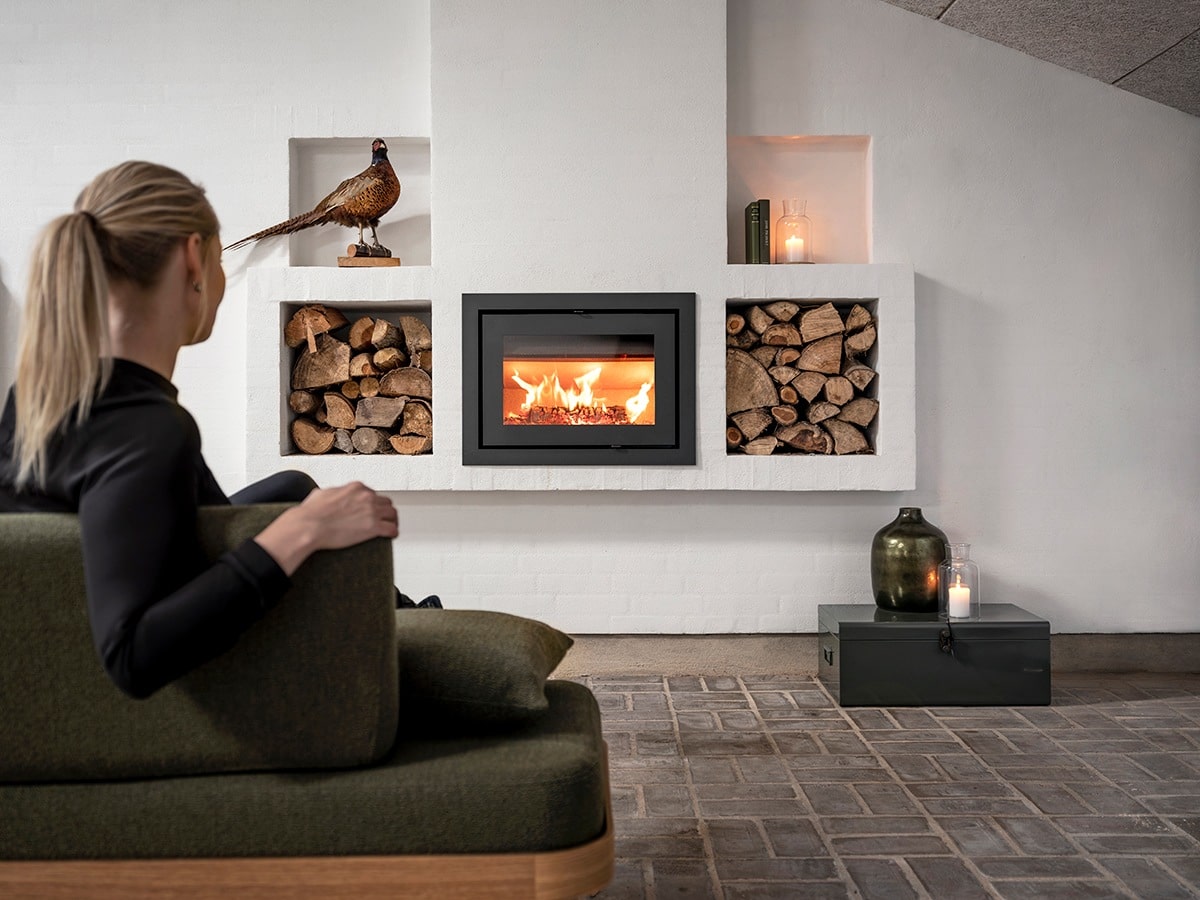 Heta Gas fire from Chatsworth fireplace and stove centre